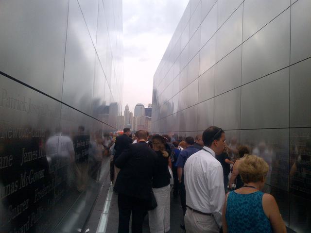 Empty Sky Memorial, Liberty State Park, Jersey City, Sep 10, 2011