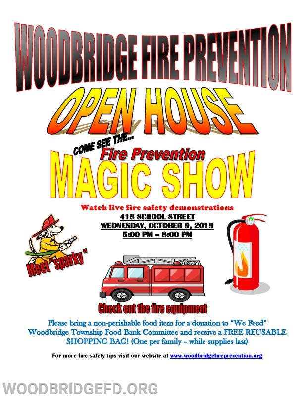 Fire Prevention Open House Woodbridge Fire Department